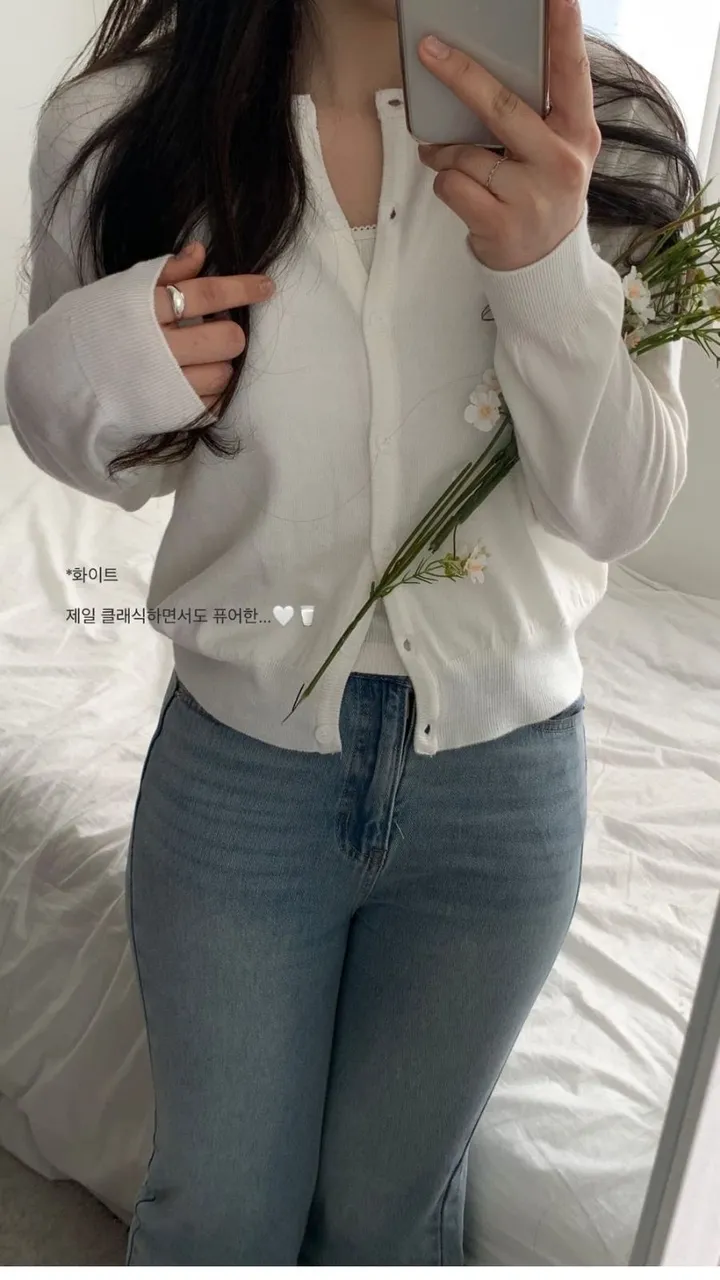 [주문폭주!][봄신상/데일리템/최저가] 아렌 베이직 라운드 가디건 (10color) 상세 이미지 9