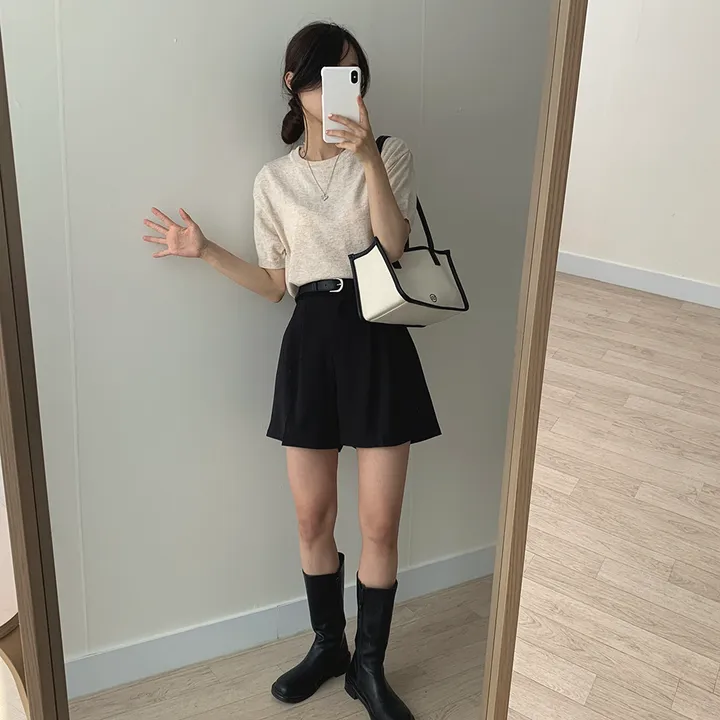 [ 샥출발*.* 데일리/9colors] 프루츠 라운드 반팔 니트 상세 이미지 19