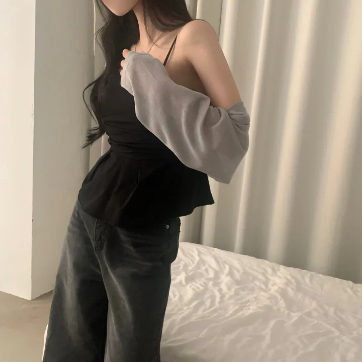 [고퀄버전🤍/가벼워요] 초여리핏, 데일리 긴팔 니트 볼레로가디건 - 5color 상세 이미지 30
