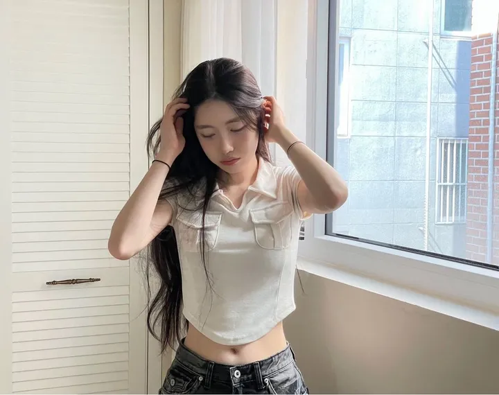 (OOTJ)린지 포켓 와이드 데미지 롱 블랙 데님 팬츠 one color/2 Size 상세 이미지 37