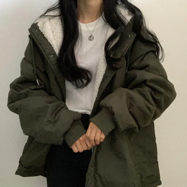 [ 겨울까지 ] 안감 양털 왕따뜻 야상 점퍼 상세 이미지 44