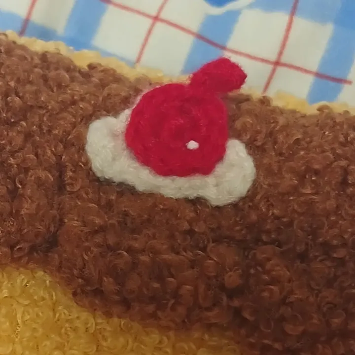 [디저트❤️‍🔥자체제작] - 폭신한 푸딩지갑 - 체리🍒🍒 상세 이미지 3