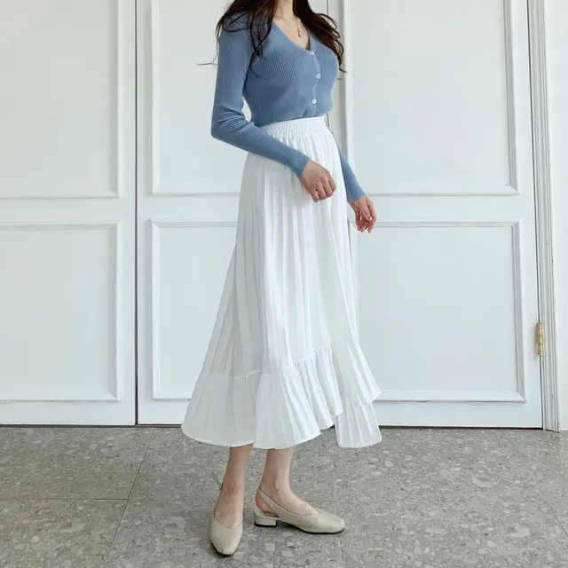 [묶음할인] 소프트 촉감 브이넥 글램핏 골지 가디건 ﻿아이보리 베이지 블랙 연두 소라 핑크 연보라 와인 카키 겨자 에메랄드 개강룩 새내기룩 봄 벚꽃룩 꽃놀이룩 개강여신 상세 이미지 66