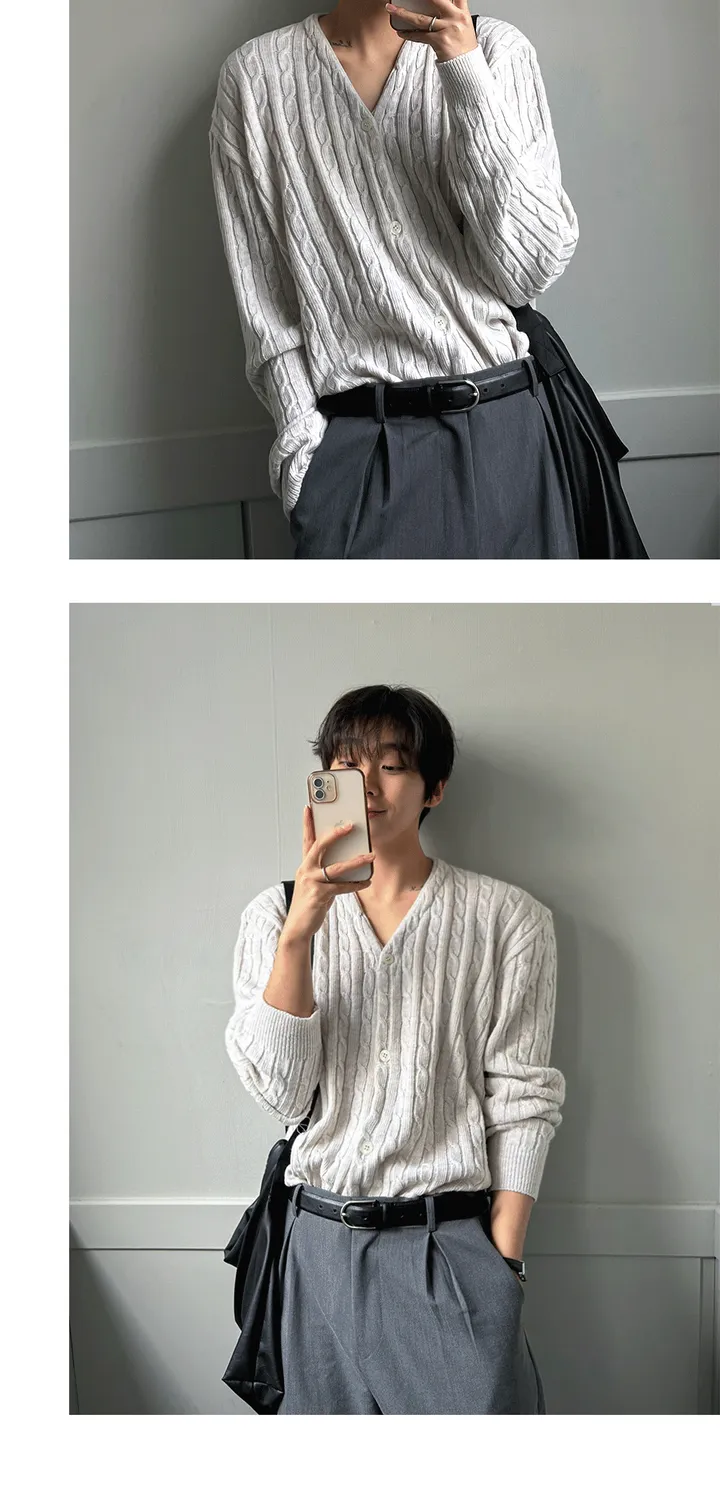 미리봄🌱 [ALL 20%/주문폭주] 로운디테일 케이블 가디건 상세 이미지 30