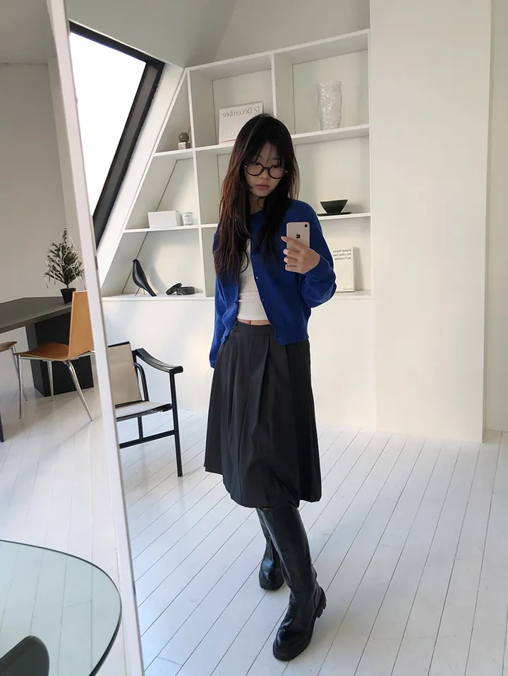 [MD적극추천🤍/후기극찬✨] basic round button cardigan 상세 이미지 29