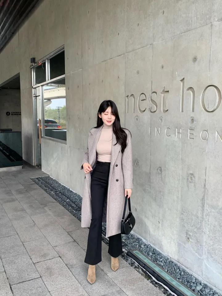 [당일출고🌹] 토토 바바리 롱코트 / 겨울코트 벨트코트 핸드메이드코트 코트 떡볶이코트 싱글코트 더블커트 밍크코트 롱패딩 숏패딩 양털코트 무스탕 겨울자켓 하객룩 아우터 점퍼 트위드자켓 트렌치코트 바바리코트 후드코트 후드롱코트 케이프코트 망토자켓 연말룩 청 상세 이미지 29