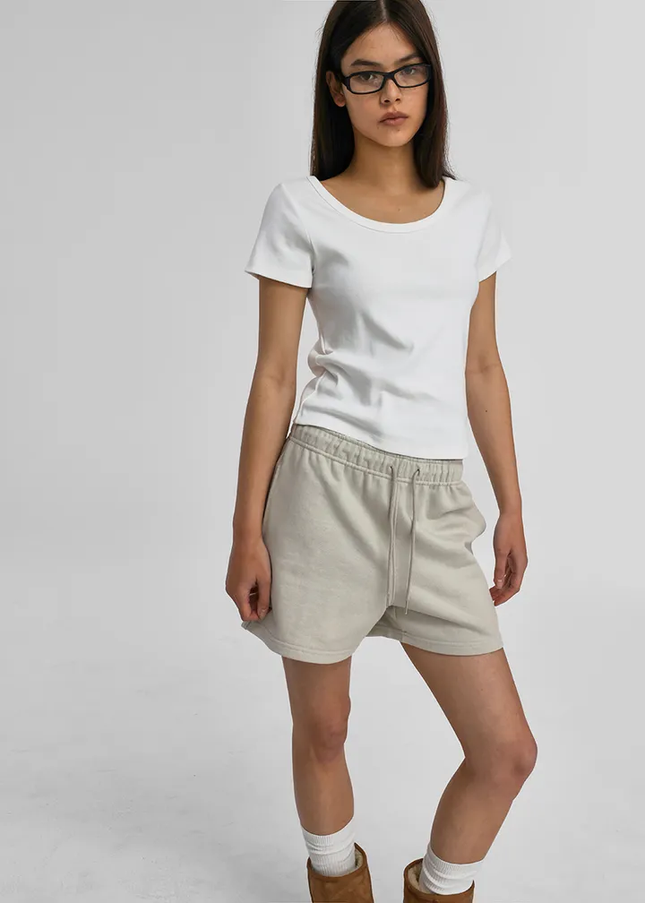 [17만장판매] [B-BASIC] 스탠다드 유넥 반팔티 (2SIZE) [반소매 데일리 기본 상의 자체제작 기본티 봄 새학기 개강] 상세 이미지 16