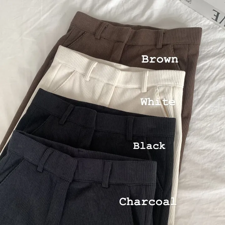 *코듀로이* ~2XL [기장선택/융기모] 도톰 스판 골덴 히든밴딩 하이웨스트 슬림부츠컷 슬랙스 고퀄 몸매보정 키작녀 키큰녀 빅사이즈 상세 이미지 28
