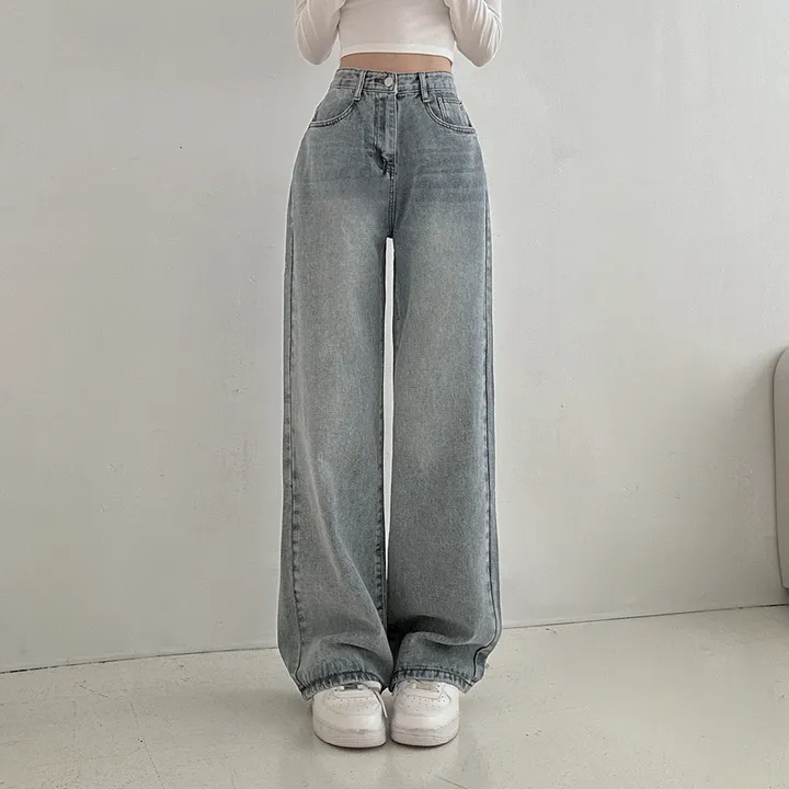 [3단기장/S-2XL/인생데님👖] 로킷 데님 와이드핏 롱 워싱 데님 팬츠 6colors 상세 이미지 29