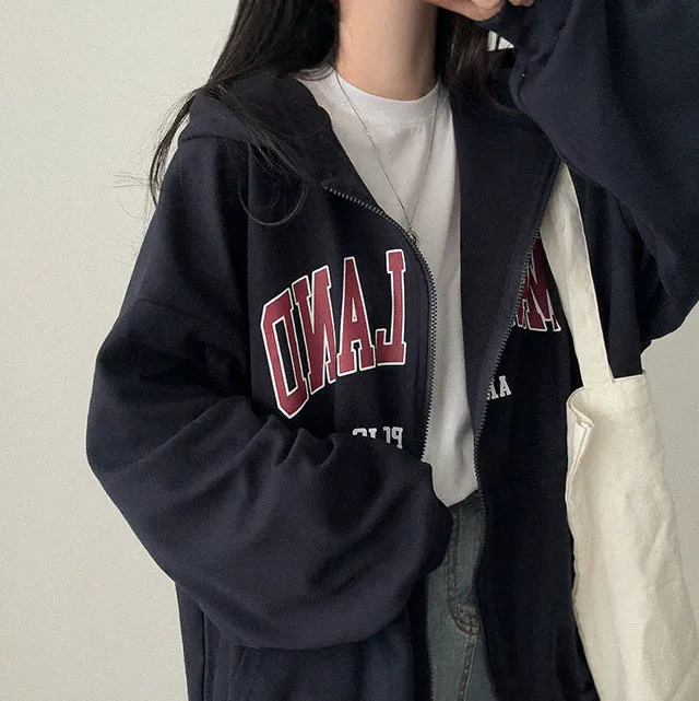 [박시핏!/간절기집업] 가을 메리 박시 후드집업 (4color) 상세 이미지 11