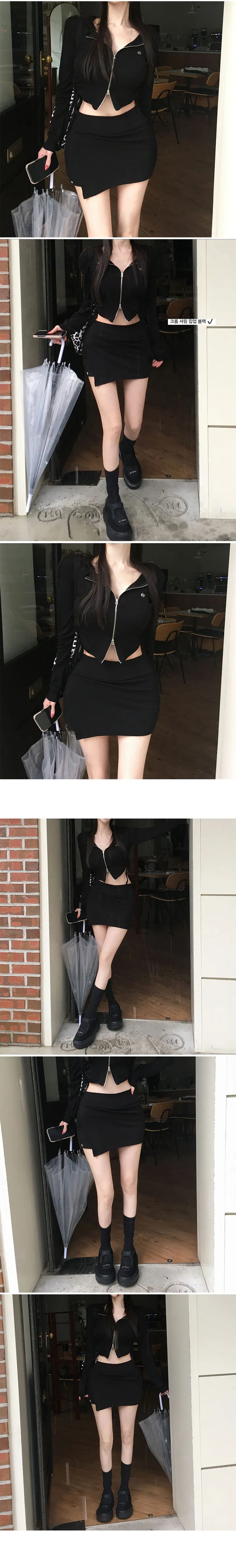 (2size)[여리보장/허얇핏] made 럽미 크롭 셔링 집업 상세 이미지 16