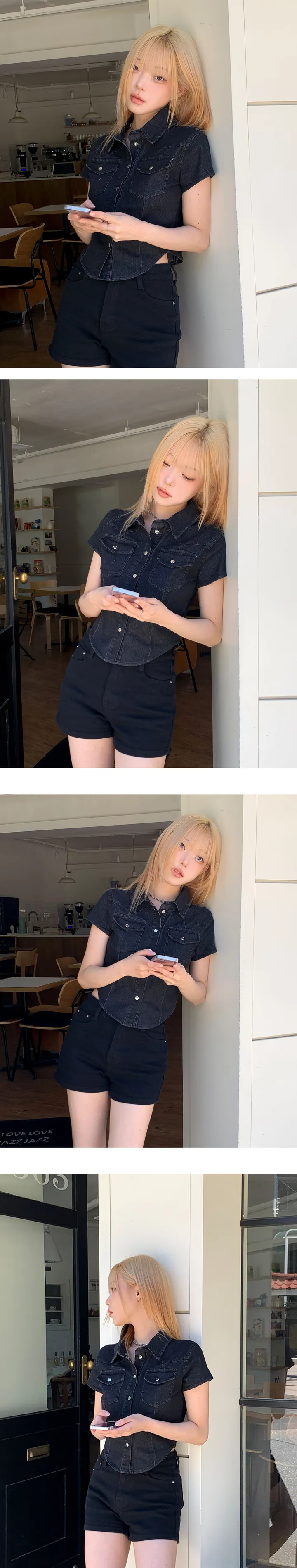 [스판최고/XL까지!] 하이웨스트 숏 팬츠 - 2color 상세 이미지 10