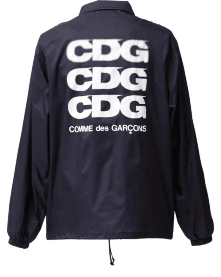SZ-J004 コーチジャケット 美品 L ブラック CDG