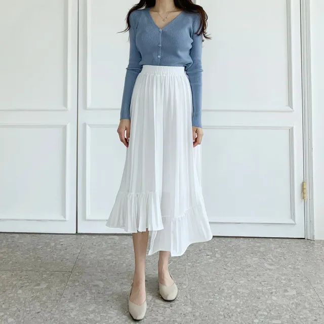 [묶음할인] 소프트 촉감 브이넥 글램핏 골지 가디건 ﻿아이보리 베이지 블랙 연두 소라 핑크 연보라 와인 카키 겨자 에메랄드 개강룩 새내기룩 봄 벚꽃룩 꽃놀이룩 개강여신 상세 이미지 65