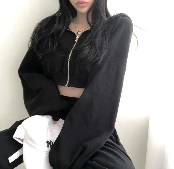 후드크롭SET 상세 이미지 4