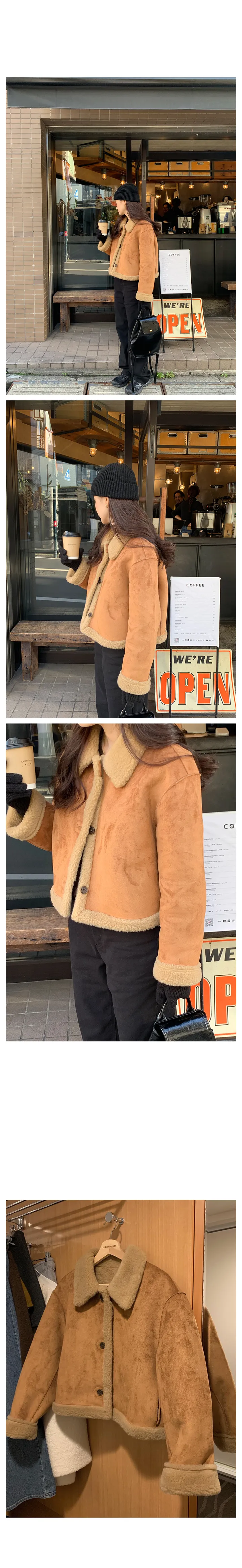 [RE:MOMENT] made. 템즈 프리미엄 리버시블 무스탕 2color! 상세 이미지 28