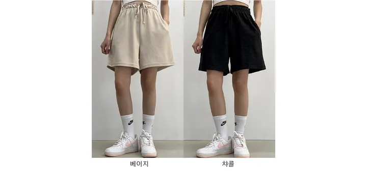 굿핏 4부 숏 트레이닝 팬츠 (10color) 상세 이미지 6