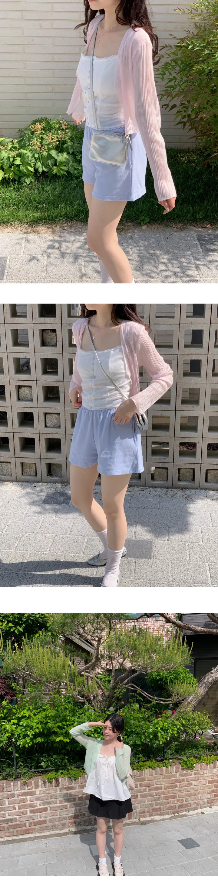 [쿨링감굿🧊]풋사과 가디건 3color 입는게 더 시원한, 시스루 살안타템 여름가디건 상세 이미지 17
