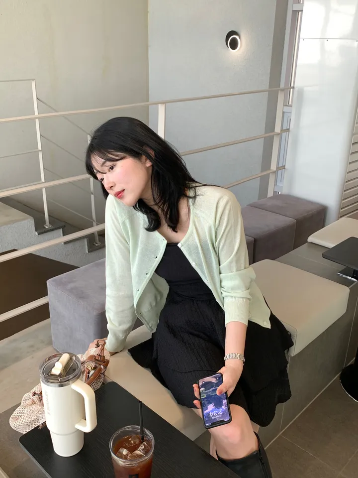 [시원한소재]글리머 썸머가디건 상세 이미지 27