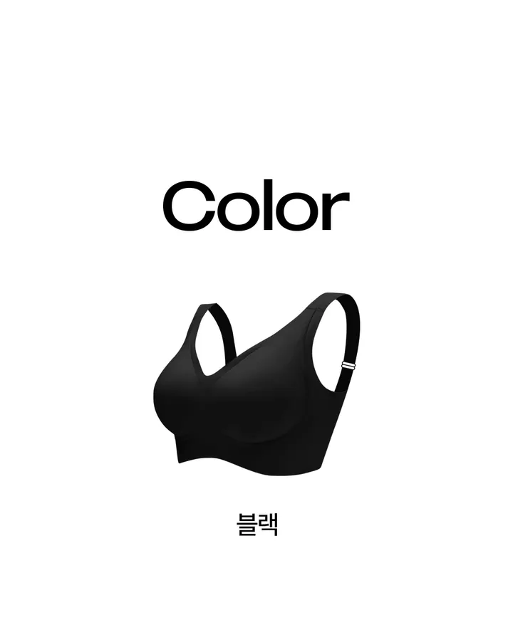 [~3XL] 쉬어 글램 커버업 브라 심리스 노라인팬티 세트 상세 이미지 21