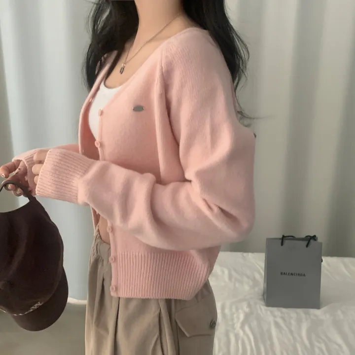 [스탠다드핏/데일리🤎] 리너스 실버 펜던트 나그랑 브이넥 니트가디건 - 6color 상세 이미지 27