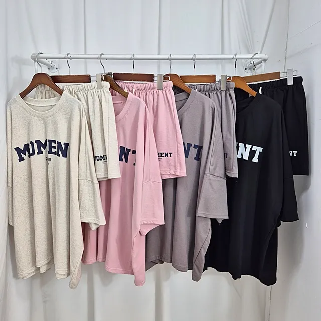 [4COLOR/~3XL] 오버핏 모먼트 트레이닝세트 상세 이미지 47
