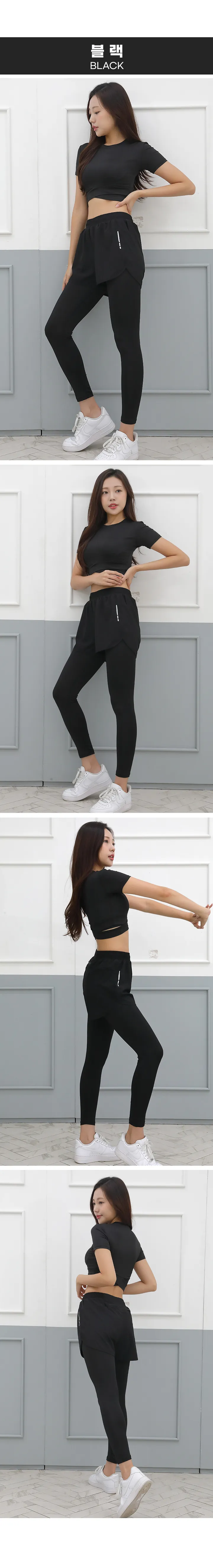 올레브 반바지 9부 레깅스 일체형 뒷포켓 3초쿨 상세 이미지 7