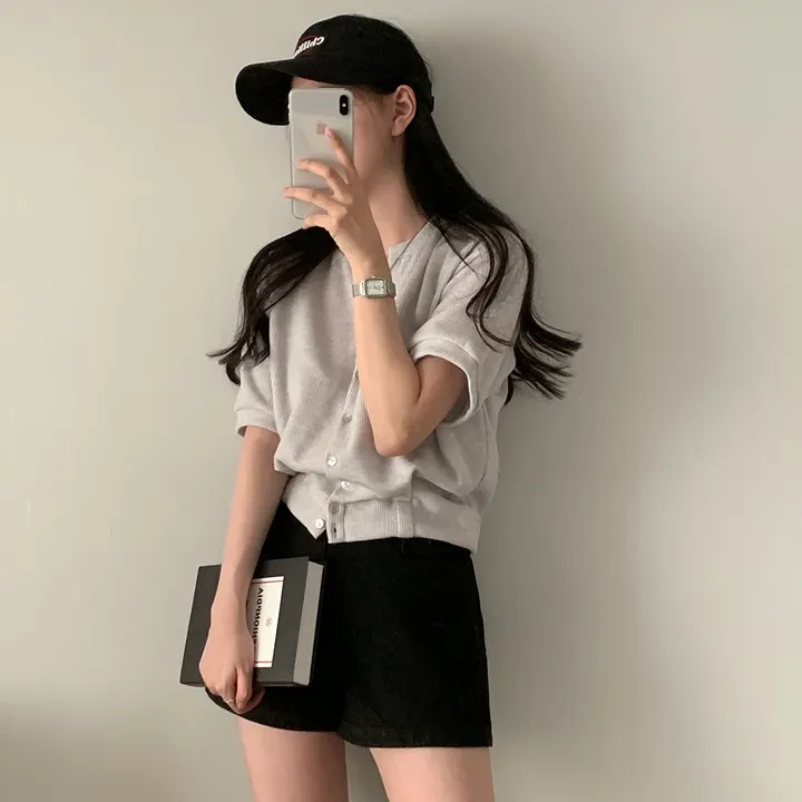 [추천!굿원단!늘어짐x] 자체제작 #크치Made 오버핏 킷캣 반팔 가디건 티셔츠 - cd 상세 이미지 69