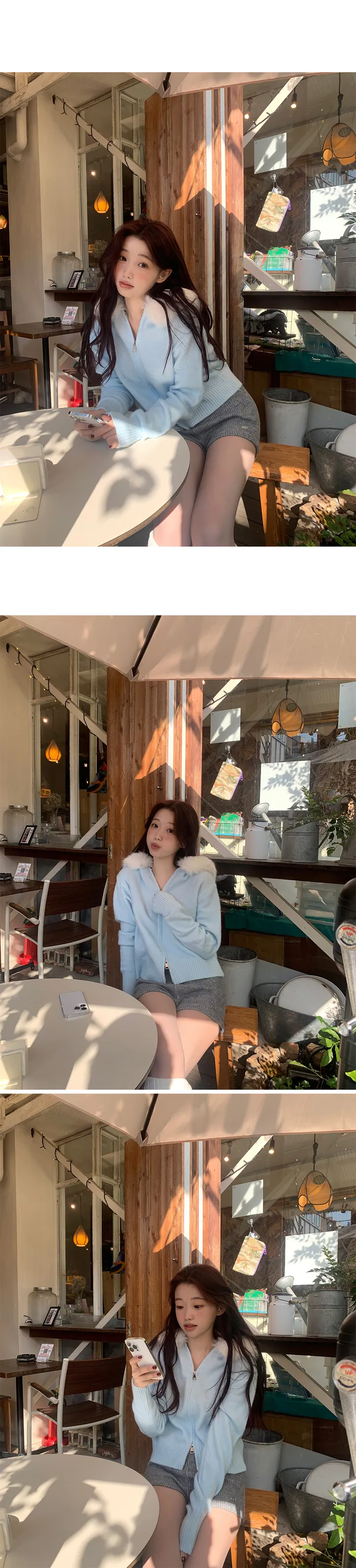 [문의폭주☃️/겨울여행룩] 스노우벨 - zip up 상세 이미지 20
