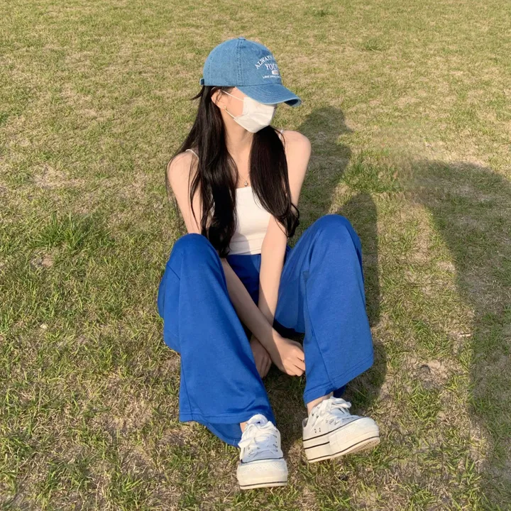 골덴추가💓[연예인핏/8color] 데님 유스 볼캡 모자 레터링 자수 남녀공용 소두핏 대두커버 상세 이미지 10