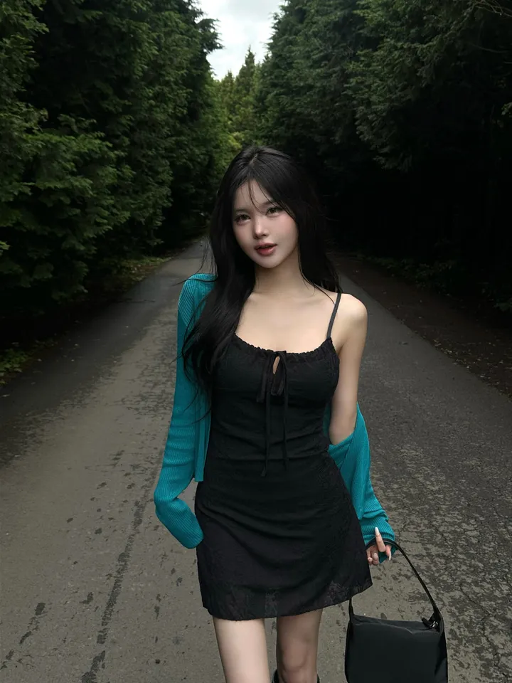 드레스 모델 착용 이미지-S1L37