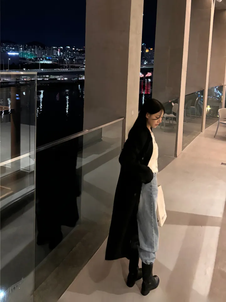 나인  프리미엄 울 맥시 코트 2color. 상세 이미지 29