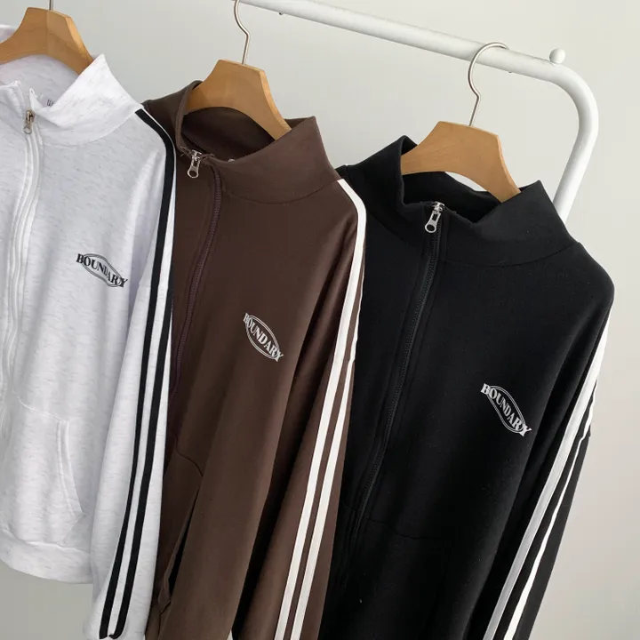 ⭐ 봄신상! [캐주얼/묶음할인] 오버핏 바운더리 투웨이 카라 집업 3color 상세 이미지 36