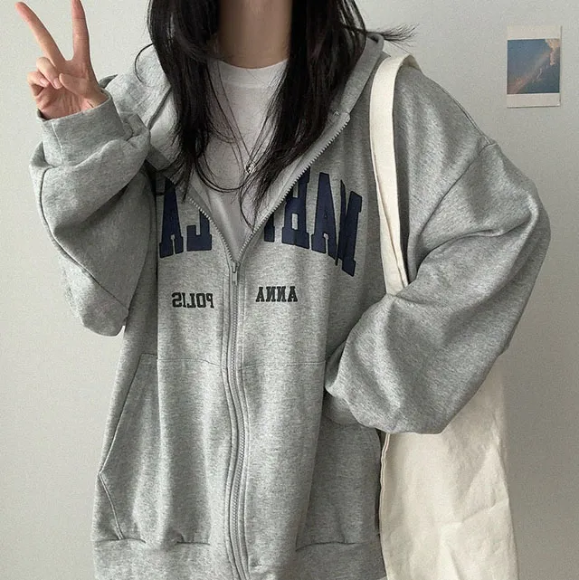 [박시핏!/간절기집업] 가을 메리 박시 후드집업 (4color) 상세 이미지 9