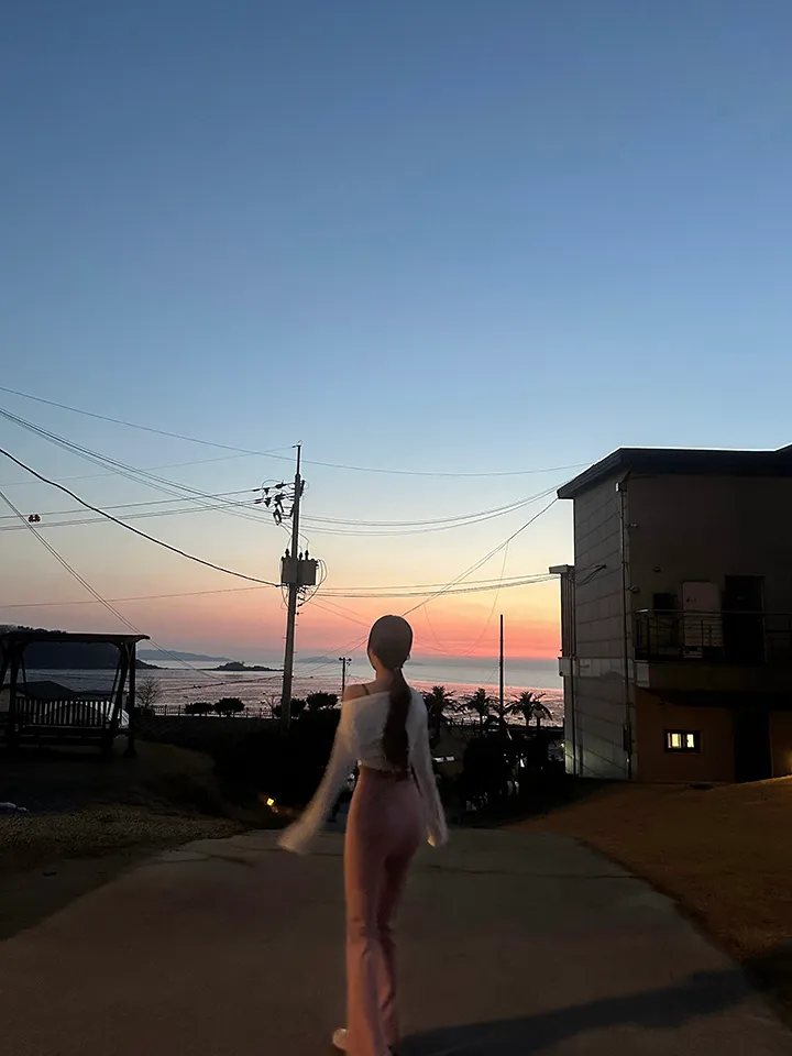 황금비율 2단기장 y존부각X 부츠컷 트레이닝 팬츠 밴딩 부츠컷레깅스 나팔바지 추리닝 트레이닝팬츠 상세 이미지 9