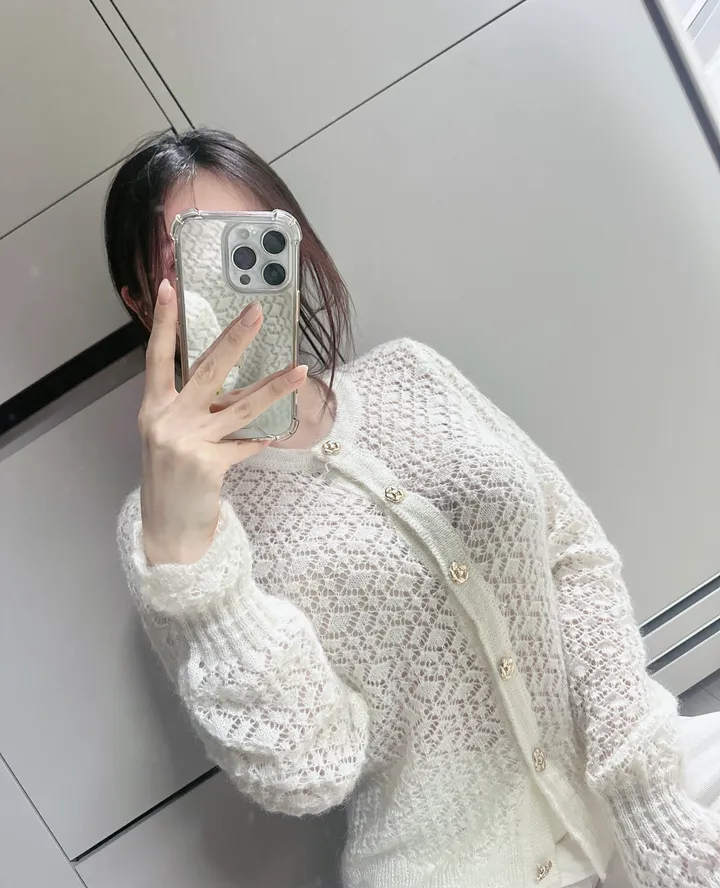 실물갑✨봄신상 스카시 골드버튼 가디건 브랜드퀄리티 상세 이미지 2