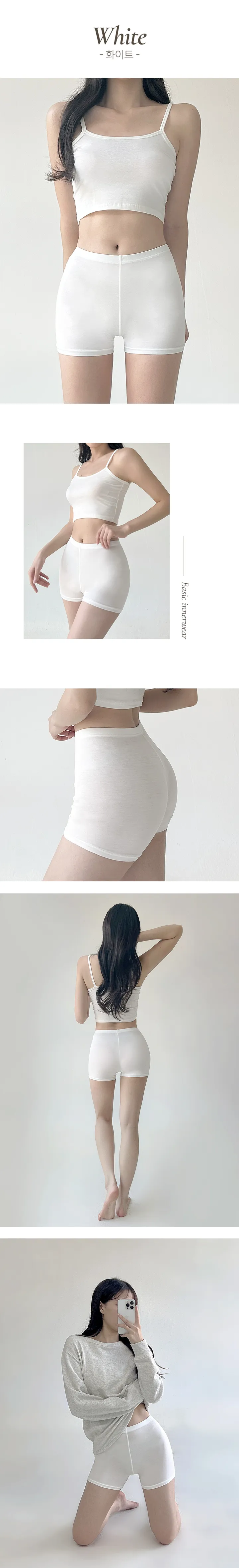 💗 당일출고💗2부 속바지 모달 순면 학생 교복 미니스커트 원피스 속바지 상세 이미지 8