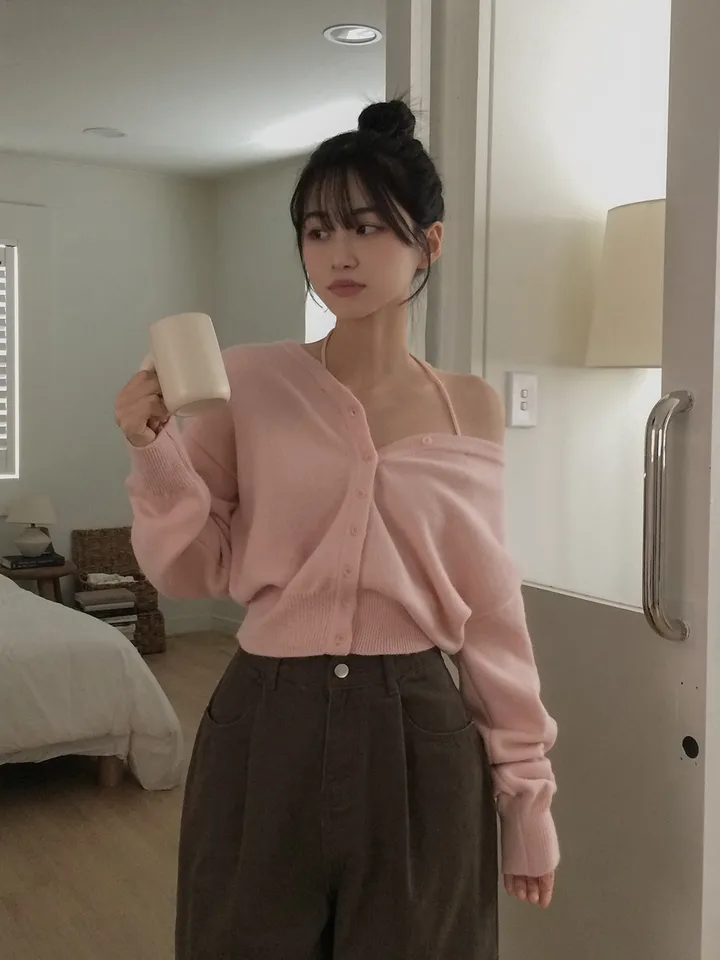 +영상[핏강추🤎] 틴츠 핀턱 코튼 와이드핏 롱 팬츠 3colors 상세 이미지 26