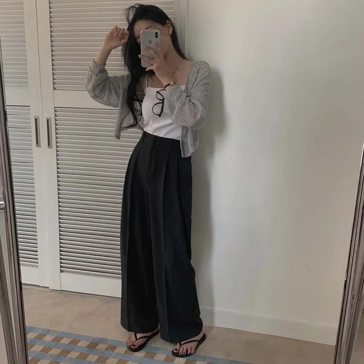 [햇빛차단☀️/블랙 당일출고!] 자체제작 #크치Made 순애 린넨 세미 크롭 볼레로 여름가디건 - cd (장마룩,워터밤,흠뻑쇼 필수템) 상세 이미지 45