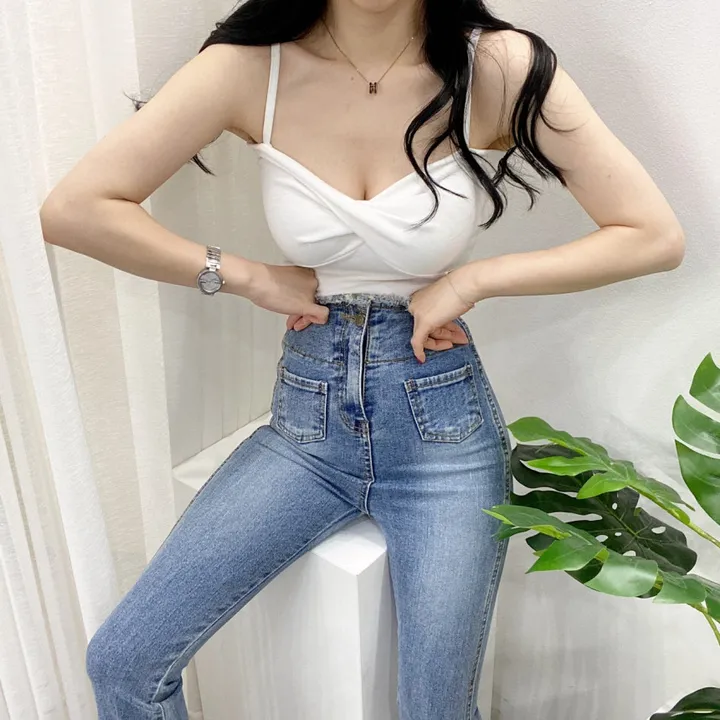 🚀당일발송🚀[몸매보정/글램룩] 봄 여름 가을 알프 숏 꽈베기 나시 가디건 세트 상세 이미지 16