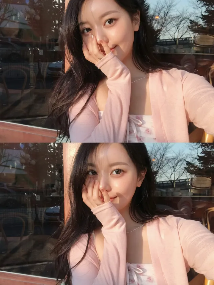 벚꽃룩🌸 리노아 플라워 쉬폰 가디건 뷔스티에 set 상세 이미지 14
