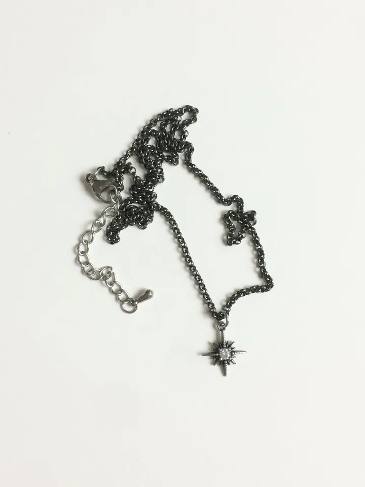 black twinkle necklace 상세 이미지 7