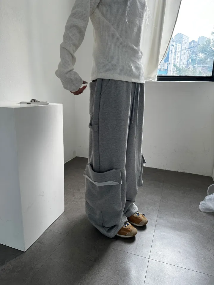 바지 모델 착용 이미지-S1L35