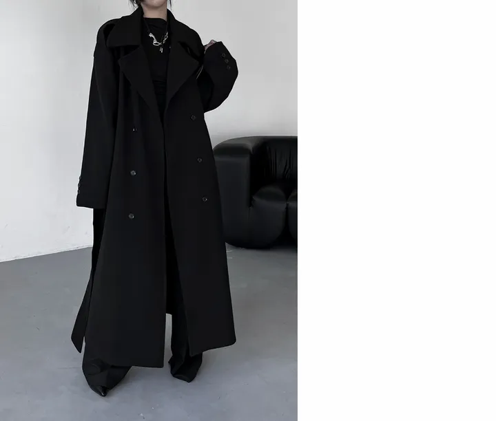[unisex] trench wool collar coat 상세 이미지 21