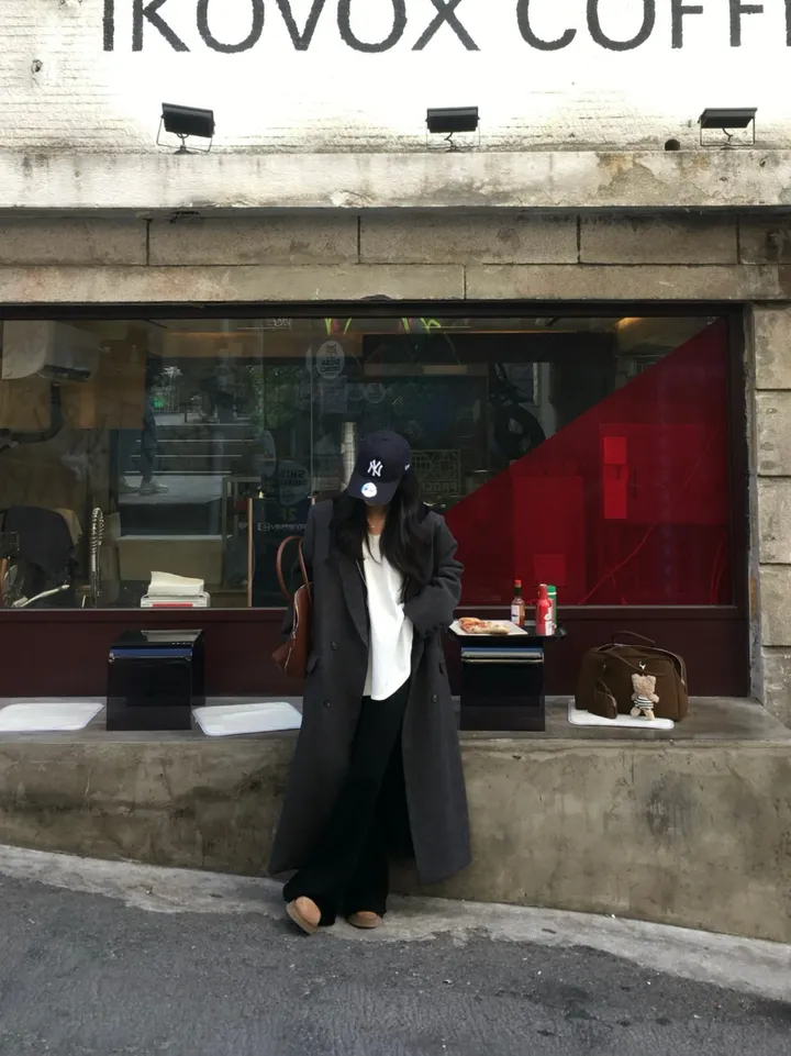 맥시 오버 롱코트 (2colors) 상세 이미지 14