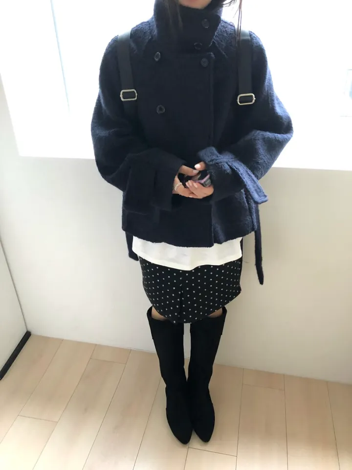 *아이당일*하이넥 더블 숏코트(2color) 상세 이미지 56
