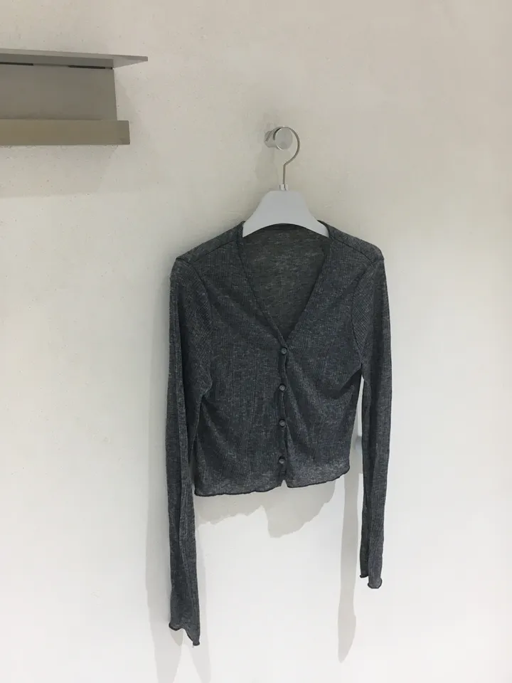 봄가디건🤍 [*슥걸치는! 여리핏보장] 슬릿 텐셀 브이넥 시스루 가디건 - 6color / 봄신상 여름신상 살안타템 꾸안꾸 가디건 크롭가디건 브이넥가디건 개강룩 간절기 상세 이미지 69