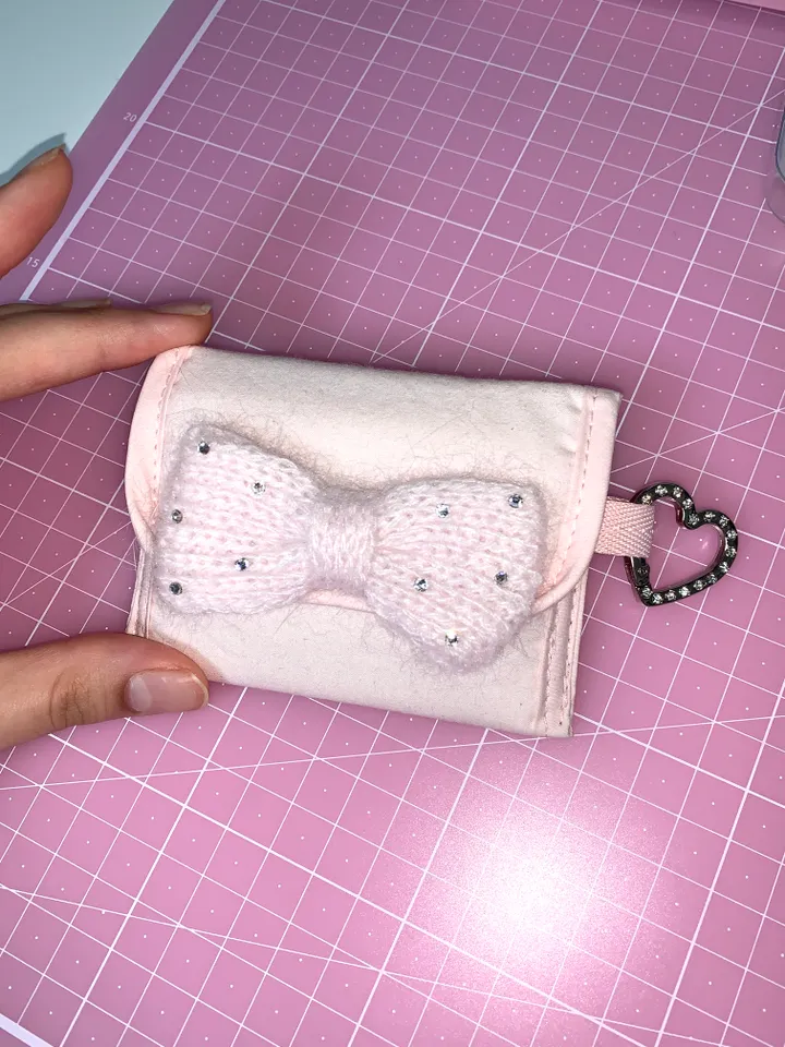 coquette ribbon card wallet 상세 이미지 16