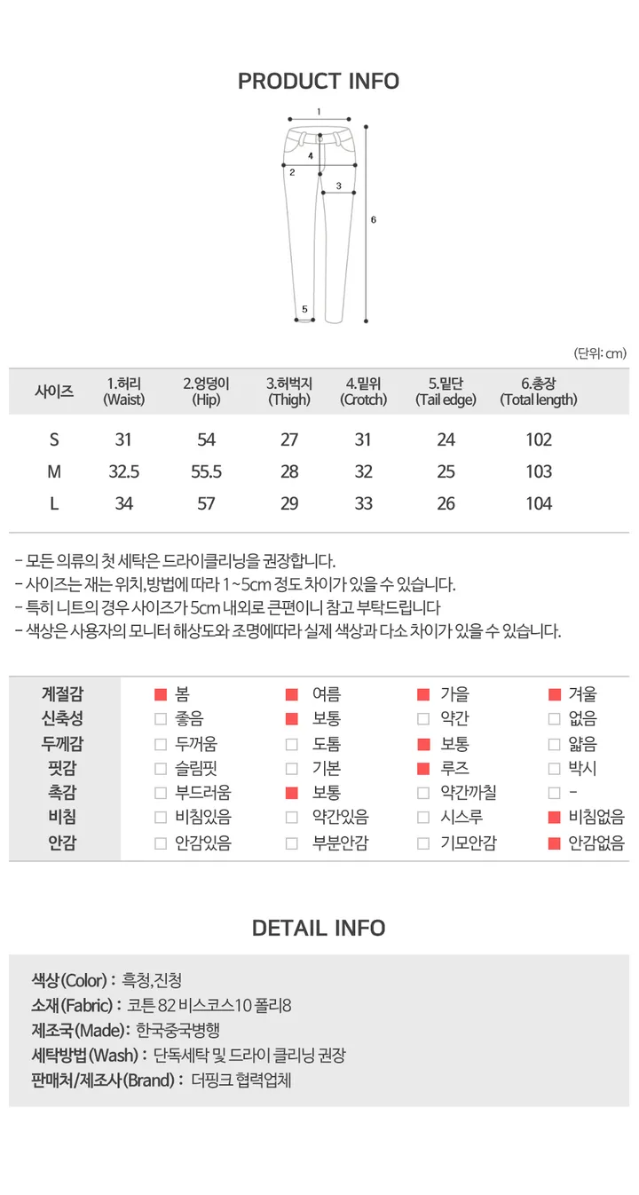 [힙한핏!/y2k] 림프 하이웨스트 핀턱 워싱 데님 와이드 팬츠 (2color) 상세 이미지 24
