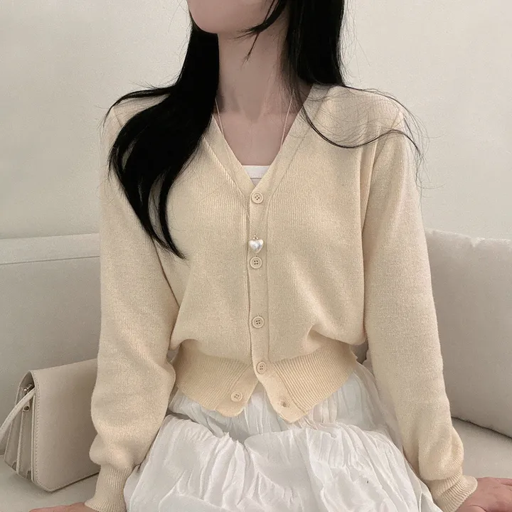 봄필수템 [브이넥/라운드넥] 소장각 라운드 브이넥 기본핏 긴팔 가디건 상세 이미지 60